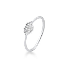 Wholesale 925 Sterling Silver Leaf and Lips Accent Ring