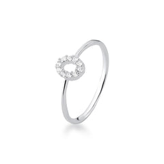 Wholesale 925 Sterling Silver Simple oval Ring